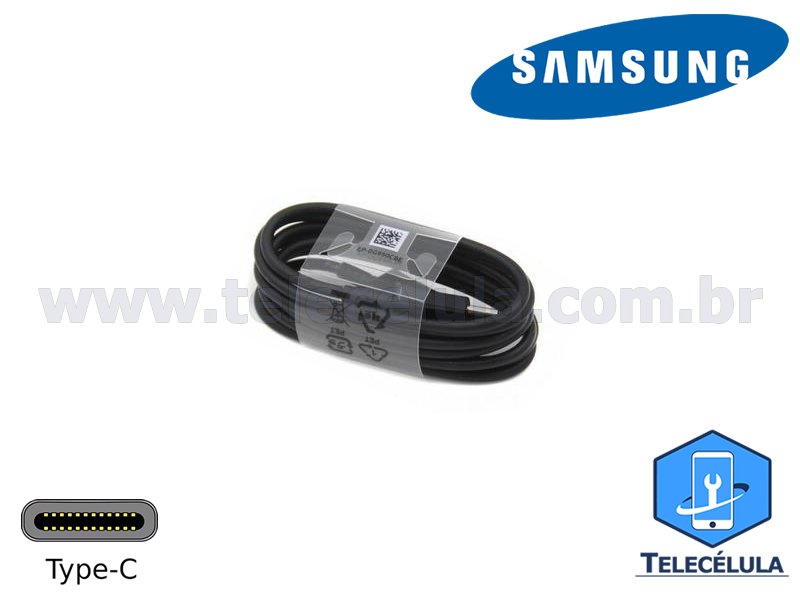 Sem Imagem - CABO DE DADOS USB TIPO C GALAXY S8, NOTE 8 ORIGINAL SAMSUNG GH39-01949A