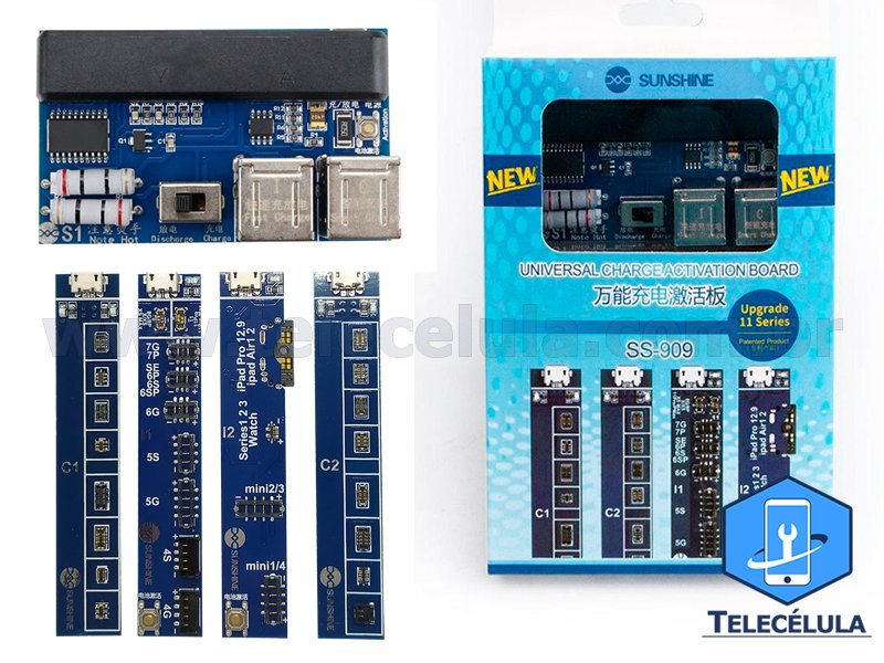 Sem Imagem - PLACA REATIVADOR DE BATERIA NEW MODEL 2020/2021 SUNSHINE SS-909