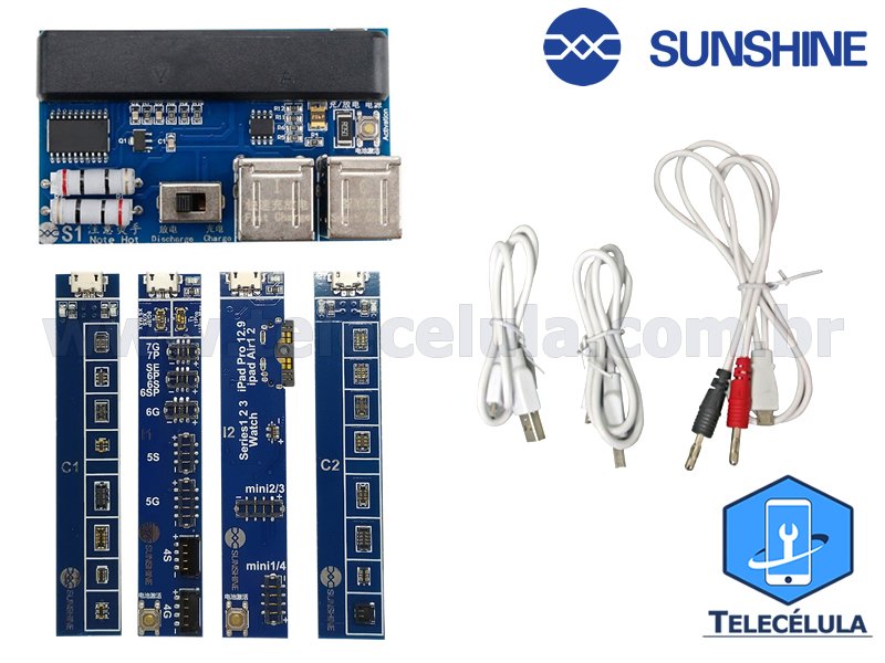 Sem Imagem - PLACA REATIVADOR DE BATERIA NEW MODEL 2020/2021 SUNSHINE SS-909