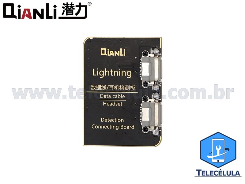 Sem Imagem - PLACA ADICIONAL PARA ICOPY PLUS VERSO 2, CABOS DE DADOS E75 LIGHTNING E FONE (COMPATVEL VERSO 2)!