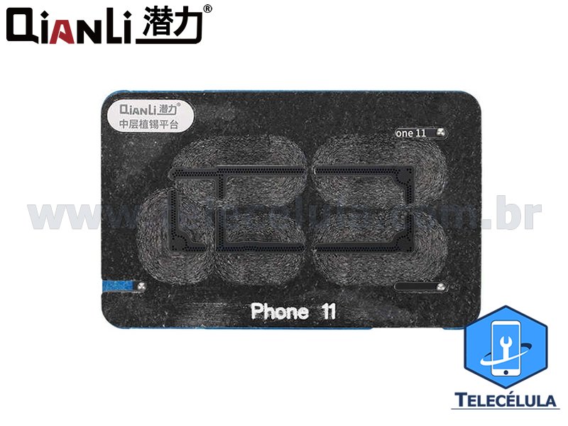 Sem Imagem - MESA REBALLING PROFISSIONAL MAGNTICA PARA IPHONE 11 STENCIL QIANLI