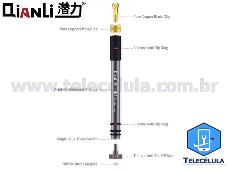 Sem Imagem - FERRAMENTA UNIVERSAL QIANLI 010 COMPATVEL COM 90% DAS LMINAS DO MERCADO!