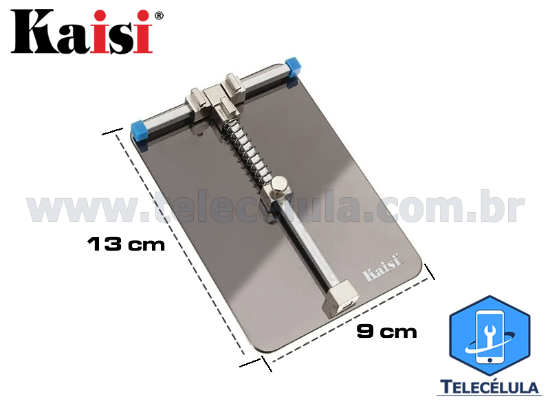 Sem Imagem - BASE DE SOLDA PRETA + FERRAMENTAS KAISI K-1210, K1210 PARA MANUTENO DE EQUIPAMENTOS ELETRNICOS