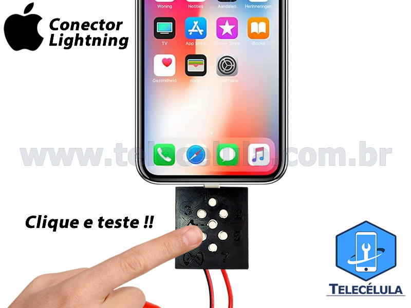 Sem Imagem - IPHONE EASY DOCK TC TESTE PARA VERIFICAR FALHA DO TRISTAR U2, MELHORANDO A ANLISE PELO SMB