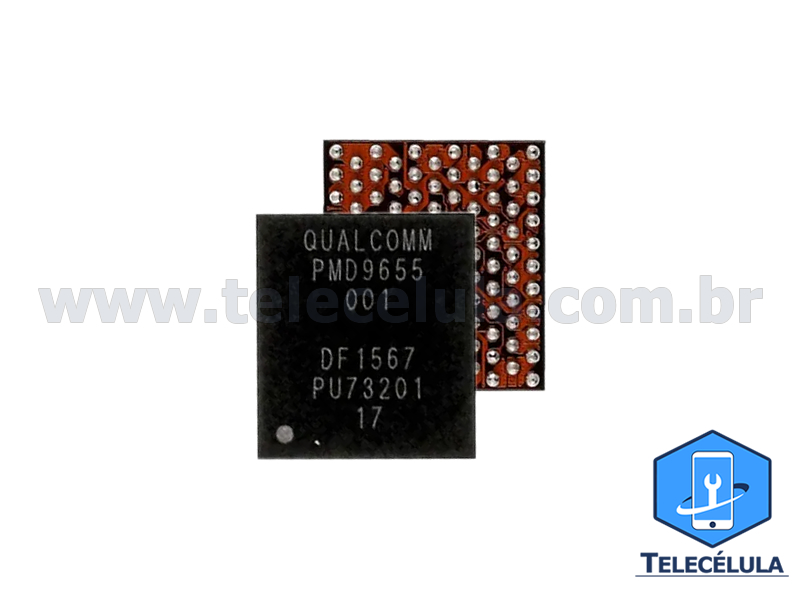 Sem Imagem - CIRCUITO INTEGRADO PMD9655, 9655 - PMU ENERGIA DE BASEBAND QUALCOMM IPHONE 8, 8PLUS E X