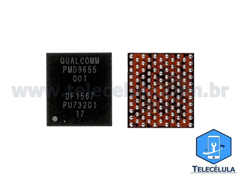 Sem Imagem - CIRCUITO INTEGRADO PMD9655, 9655 - PMU ENERGIA DE BASEBAND QUALCOMM IPHONE 8, 8PLUS E X