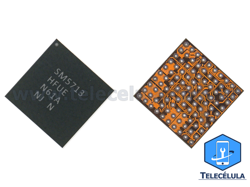 Sem Imagem - CIRCUITO INTEGRADO SM5713 - POWER MANAGER DE ENERGIA SAMSUNG S10, S10+, A40, A50, A60