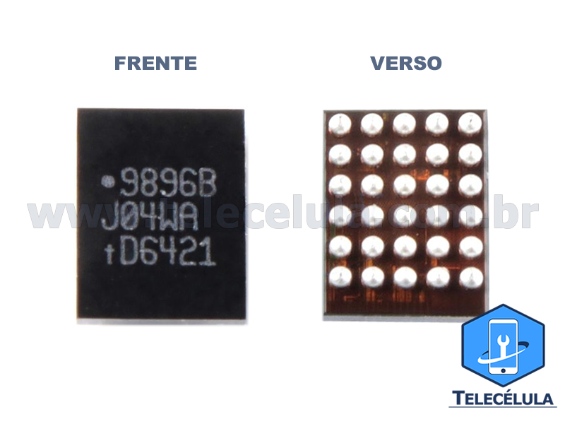 Sem Imagem - CIRCUITO INTEGRADO  9896B, TFA9896BUK 9896B  SAMSUNG A5, A5000, S9, S9+ UDIO IC G960F G965F 