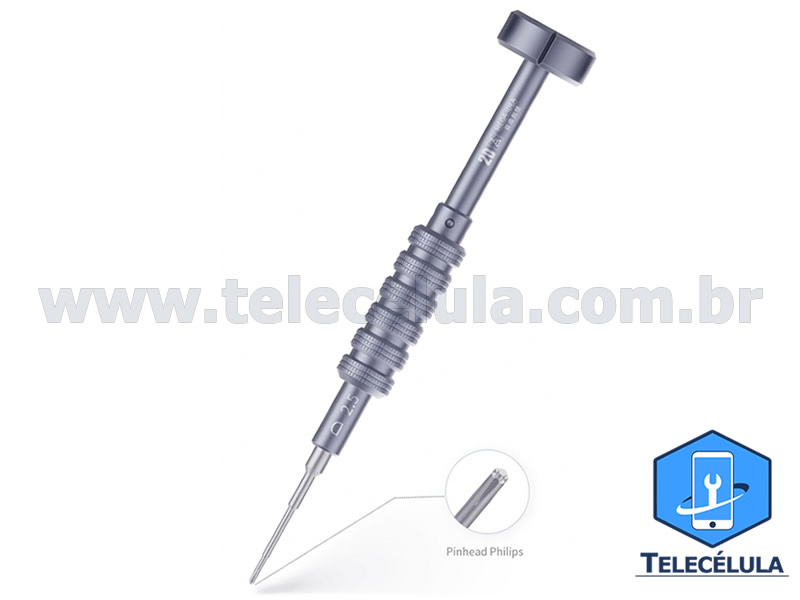 Sem Imagem - ITHOR CHAVE MEGA IDEIA 2D - D - PIN HEAD X 25MM DESMONTAGEM APPLE IPHONE PROFISSIONAL