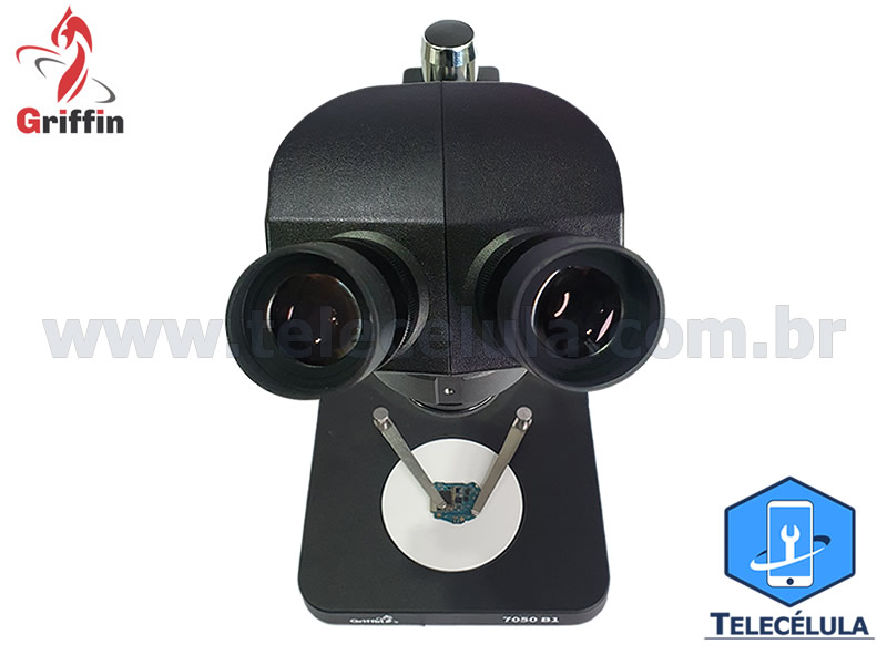 Sem Imagem - NOVO MICROSCPIO BINOCULAR GRIFFIN GF7050-B1 COM ZOOM 0.7X50 VEZES, COR PRETO