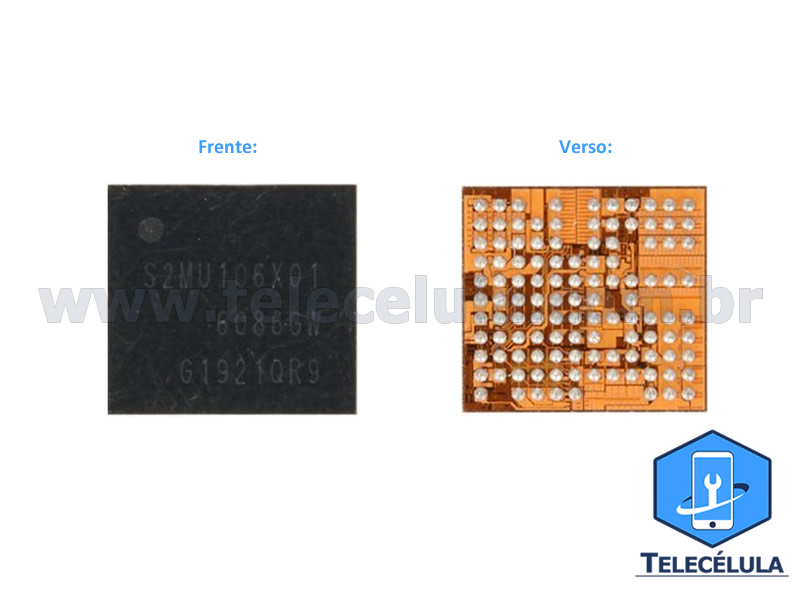 Sem Imagem - CIRCUITO INTEGRADO S2MU106X01 CARGA GALAXY A30, S10E, S10, S10 PLUS, S10 5G, S10 LITE RETIRADP