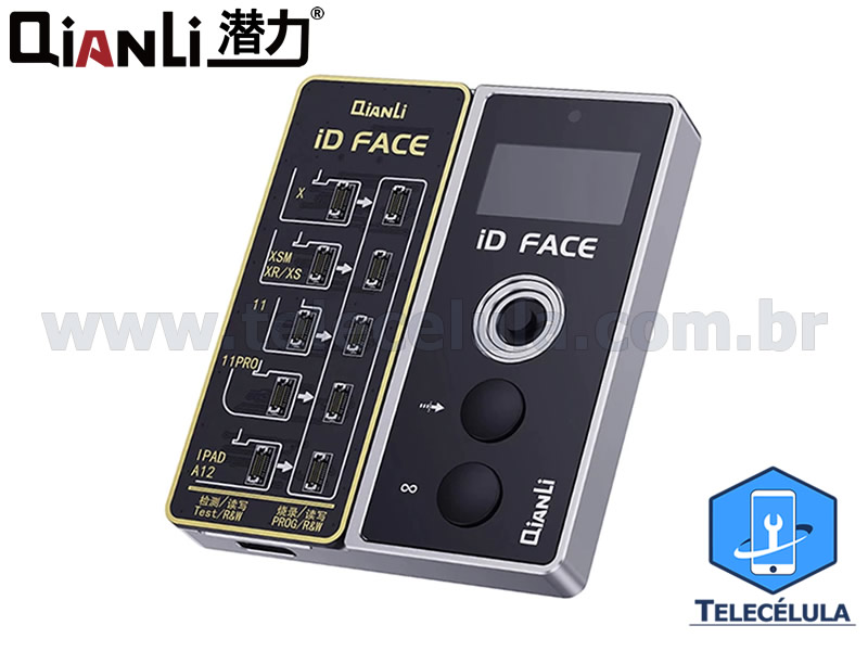 Sem Imagem - QIANLI ID FACE PARA REPARO DOT PROJECTOR SUPORTA IPHONES X, XS, XR, XSMAX, 11, 11 PRO, 11 PRO MAX