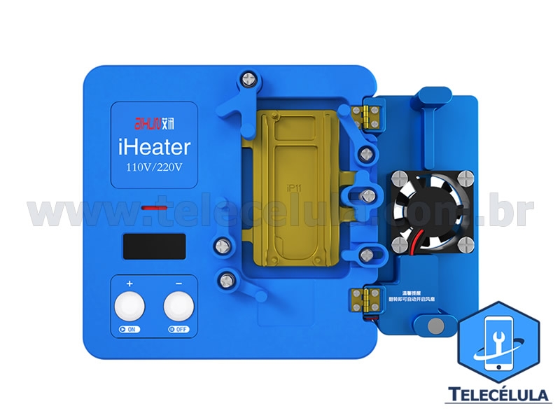 Sem Imagem - ESTA��O DE SOLDA JC IHEATER SEPARADORA INTERPOSER IPHONE X, XS,XS MAX, 11, 11 PRO, 11 PRO MAX BIVOLT