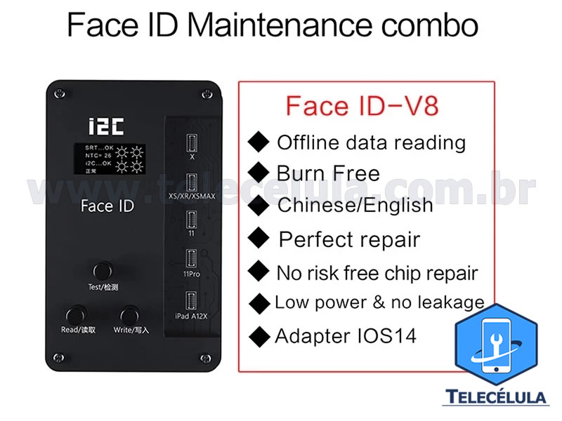 Sem Imagem - REGRAVADORA PARA REPARO DE FACE ID I2C DOT PROJECTOR