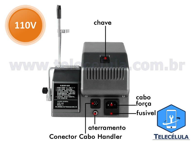 Sem Imagem - ESTAO SOLDA SUGON T-36, T36 01 PONTA JBC PONTA C115 NANO , 85W X 110 VAC