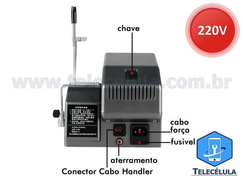 Sem Imagem - ESTAO SOLDA SUGON T-36, T36 01 PONTA JBC PONTA C115 NANO , 85W X 220 VAC