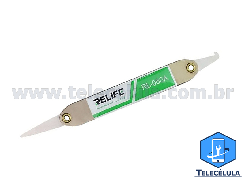 Sem Imagem - ESPTULA PARA MANUTENO EM ELETRNICA PONTA DUPLA RELIFE RL-060A