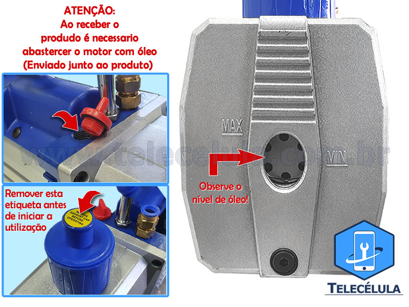 Sem Imagem - BOMBA DE VCUO PROFISSIONAL PARA LAMINAO RS4 COM 8CFM, 220V X 60HZ