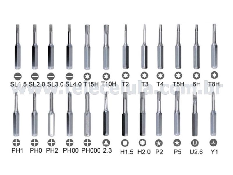 Sem Imagem - PARAFUSADEIRA ELTRICA BATERIA, PRECISE ELECTRIC SCREWDRIVER 28PEAS E MAGNETIZER/ DESMAGNETIZADOR