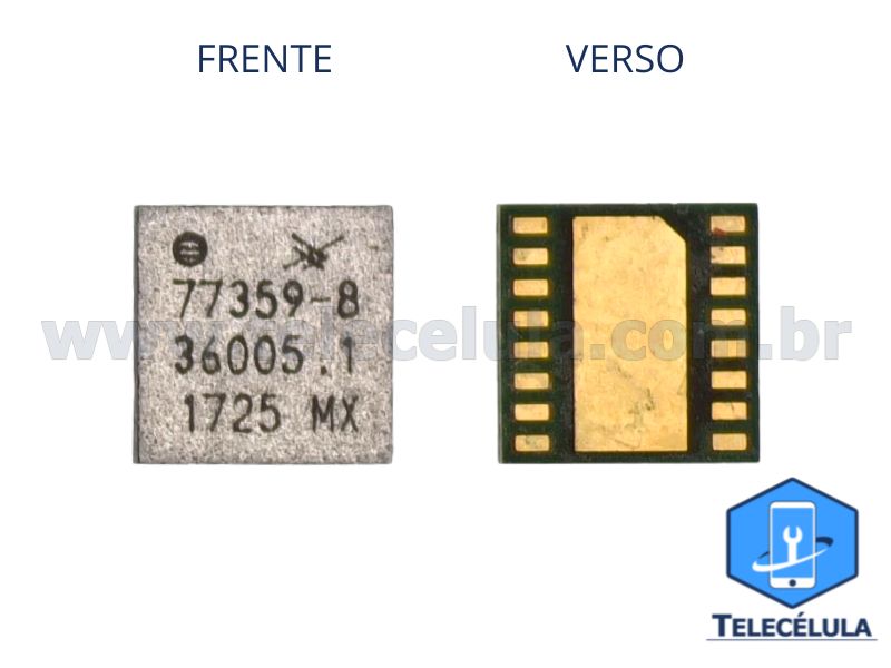 Sem Imagem - CIRCUITO INTEGRADO PA RF SKY 77359-8 IPHONE 7, 7P INTEL GSM PA_RF AMPLIFICADOR DE POTNCIA 773598