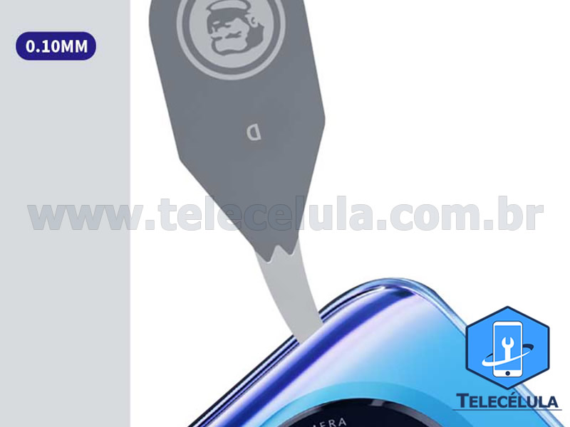 Sem Imagem - ESPTULAS MECHANIC S5 AO INOX ULTRA FINA DESMONTAGEM SMARTPHONES, TABLET, IPADS, IWATCH, ETC