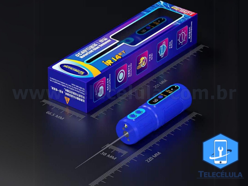 Sem Imagem - RETFICA MECHANIC IR14ET REMOO DE OCA + LED DETECTOR DE POEIRA, RECARREGVEL!