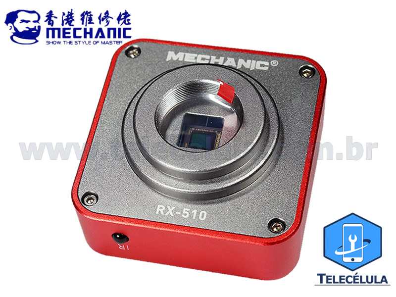 Sem Imagem - CMERA MECHANIC RX-510 HDMI E USB 4K@25FPS OU FULL HD 1080@60FPS 51 MEGA PIXEL PARA MICROSCPIO
