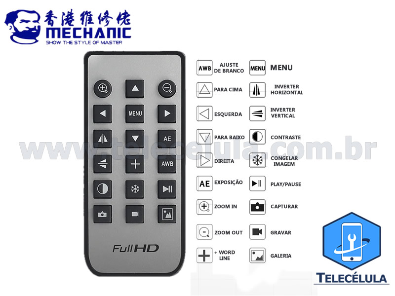 Sem Imagem - CMERA MECHANIC RX-510 HDMI E USB 4K@25FPS OU FULL HD 1080@60FPS 51 MEGA PIXEL PARA MICROSCPIO