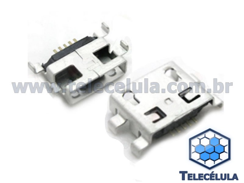 Sem Imagem - CONECTOR CARGA DADOS MOTOROLA MOTO G2 XT1068, XT1069 GENRICO ENCAIXE PERFEITO.