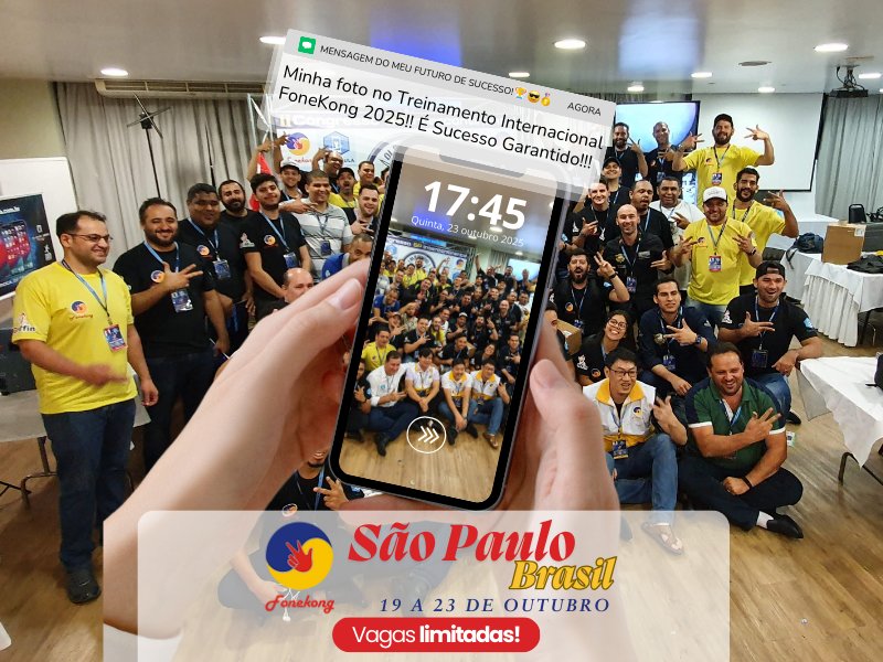 Sem Imagem - FONEKONG II 2025 - SO PAULO - BRASIL - APROVEITE O PREO DO PRIMEIRO LOTE