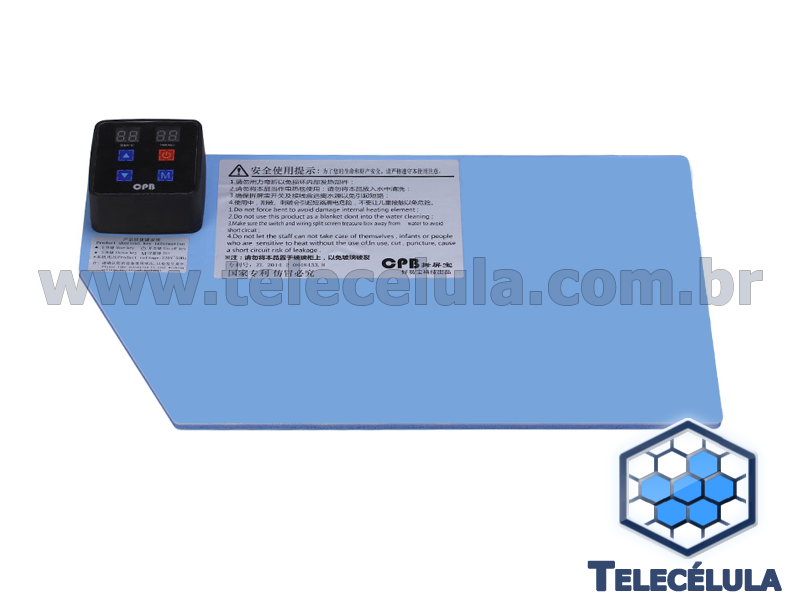 Sem Imagem - MANTA DE AQUECIMENTO IDEAL PARA SEPARAO DE VIDRO/LCD - TOUCH/VIDRO, DESMONTAGEM EM GERAL 110V