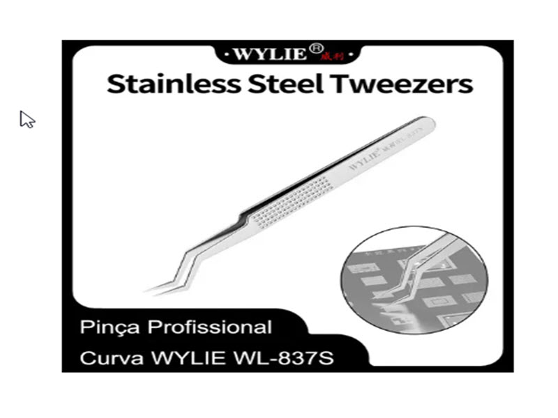Sem Imagem - PINA DE POSICIONAMENTO DE ESTANHO AO INOXIDVEL WYLIE WL-837S