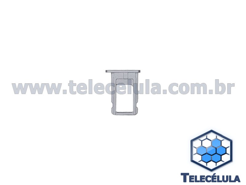 Sem Imagem - HOUSING TRASEIRO APPLE IPHONE 6 - A1586 - BATERIA FLEX CARGA, VOLUME/POWER MONTADO-CINZA ORIGINAL