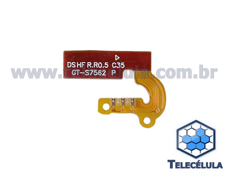 Sem Imagem - FLEX DO BOTO POWER PARA SAMSUNG S7562 GALAXY S DUOS