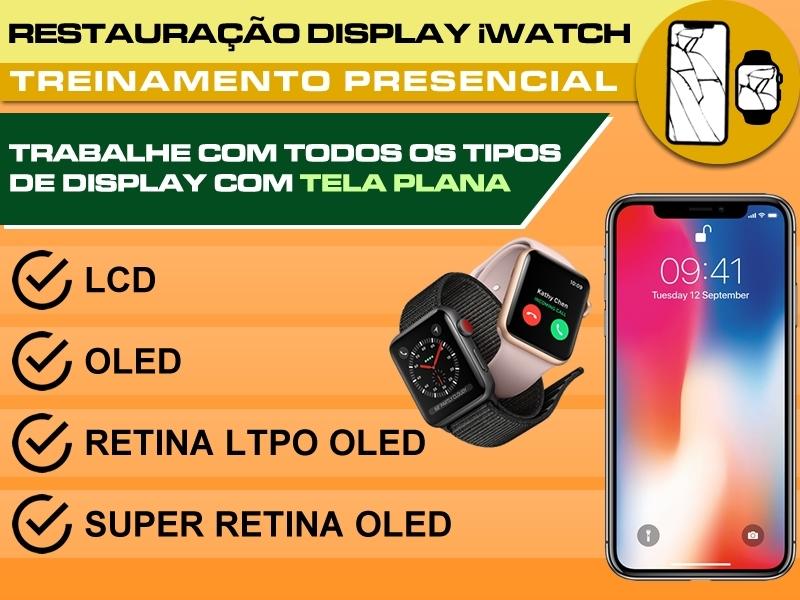 Sem Imagem - TREINAMENTO PRESENCIAL RECONDICIONAMENTO DE TELAS SAMSUNG EDGE E IPHONE X SUPERIOR