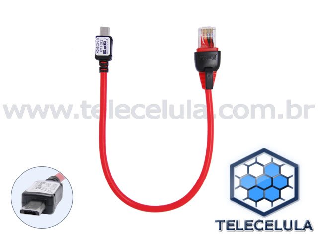 Sem Imagem - CABO DE DADOS SAMSUNG MICRO USB UART C3300K USADO DESBLOQUEIO FRP CONTA GOOGLE Z3 OCTOPUS OCTOPLUS