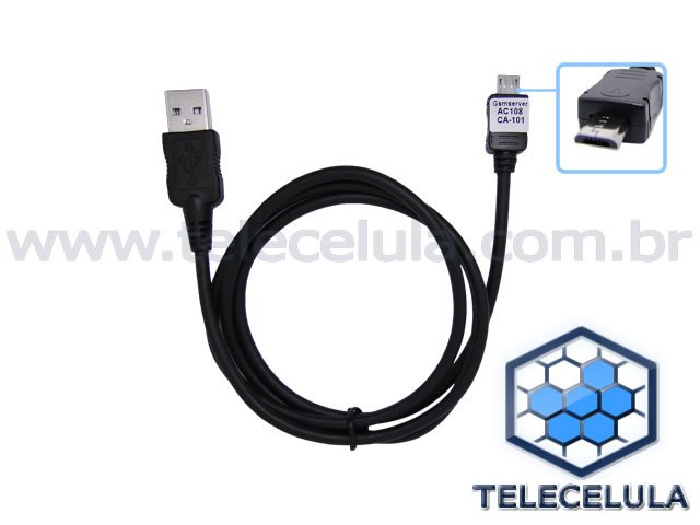 Sem Imagem - CABO DE DADOS USB LG COM CONECTOR MICRO USB OCTOPUS, Z3X, VYGIS