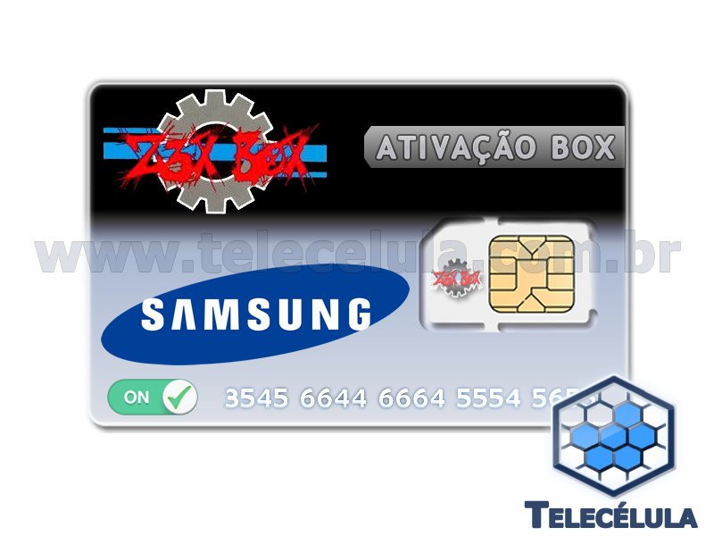 Sem Imagem - ATIVAO SAMSUNG PARA Z3X BOX LG, NECESSRIO BOX Z3X (SEM SUPORTE).