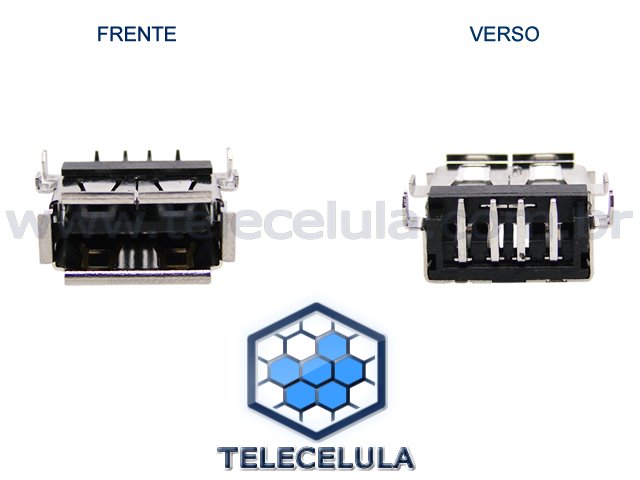 Sem Imagem - CONECTOR USB MODELO 1, PARA NOTEBOOK UNIVERSAL ORIGINAL!