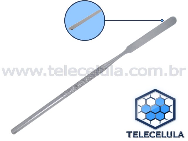 Sem Imagem - ESPTULA SIMPLES DE AO PARA MANUTENO EM ELETRNICA!