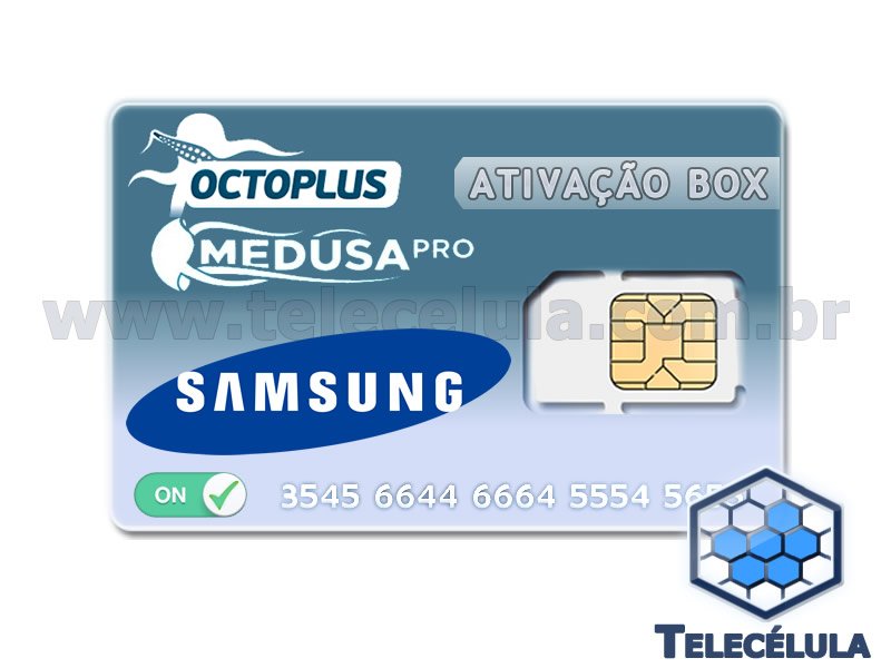 Sem Imagem - ATIVAO SAMSUNG PARA BOX OCTOPUS, OCTOPLUS, MEDUSA (SEM SUPORTE)