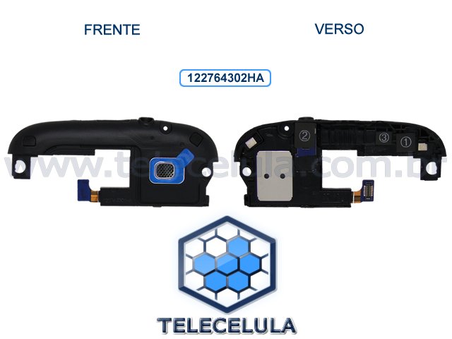 Sem Imagem - CAMPAINHA COM CONECTOR DE FONE DE OUVIDO PARA SAMSUNG I9300 GALAXY SIII S3 COM SUPORTE E FLEX!