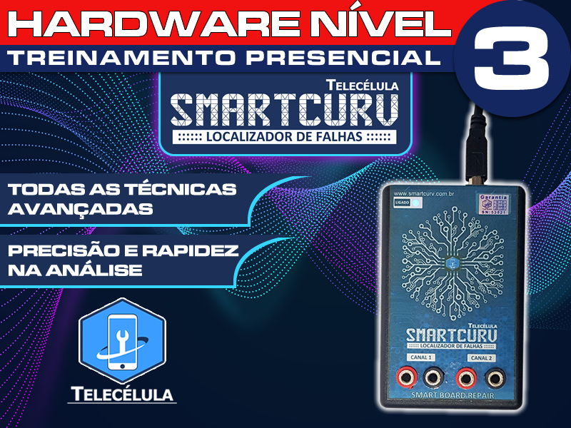 Sem Imagem - CURSO PRESENCIAL 40H AVANADO ELETRNICA, MICROSOLDA E CONSERTO SMARTPHONES HARDWARE NVEL 3 - MG