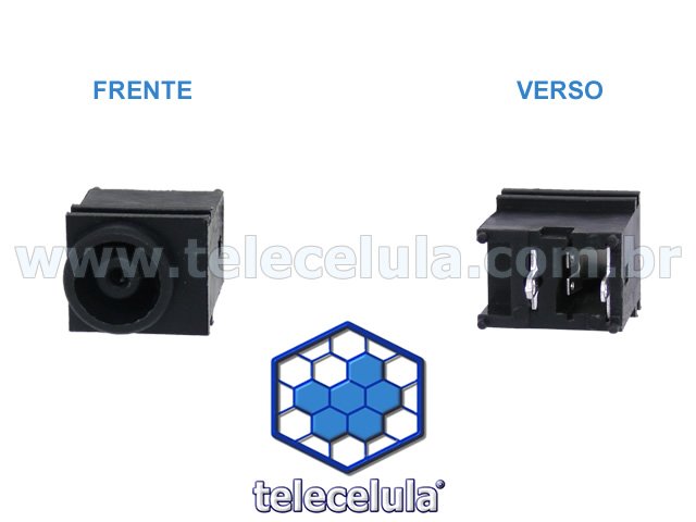 Sem Imagem - CONECTOR CARGA, POWER JACK NOTEBOOK SONY 7G2L, VGN-FS500, VGN-FW100, VGN-FZ130E, VGN-NR110E E OUTROS