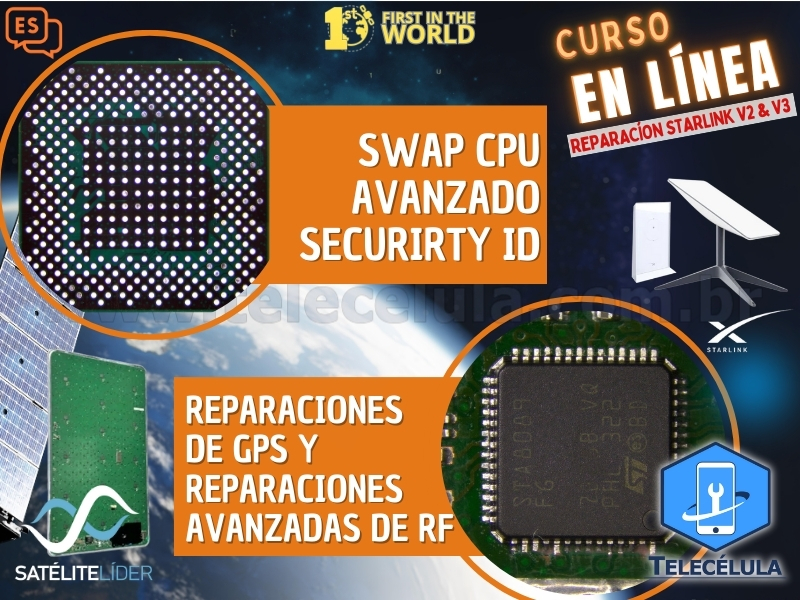 Sem Imagem - CURSO AVANZADO REPARACIN DE PLACAS STARLINK V2, V3, MINI ESPAOL EN LNEA