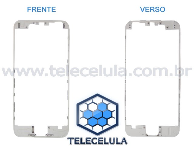 Sem Imagem - FRAME, ARO, ARMAO BRANCO DO LCD E TOUCH COMPATVEL COM APPLE IPHONE 6