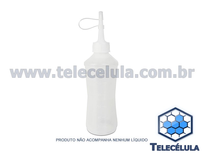 Sem Imagem - DISPENSER COM BICO RETO 125 ML PARA LCOOL ISOPROPILCO