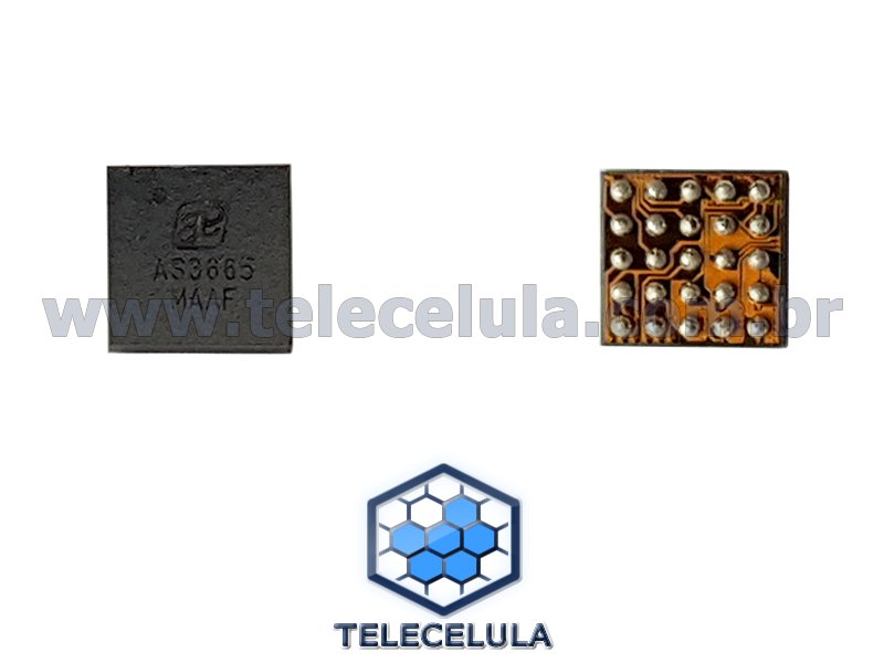 Sem Imagem - CIRCUITO INTEGRADO LED DRIVER IC 9 OUTPUT DC-DC (CHARGE PUMP) IC DIMM AS3665-ZWLT-500CT-ND