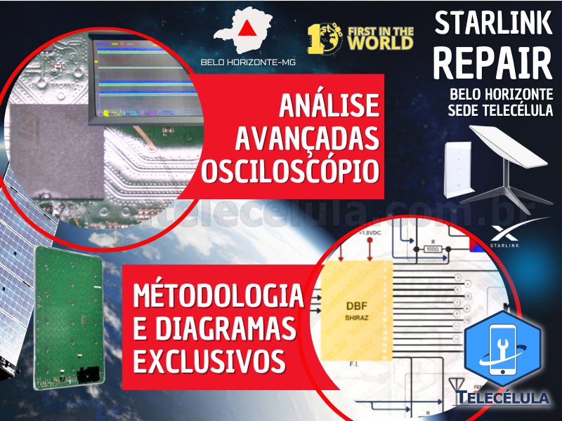 Sem Imagem - CURSO STARLINK BELO HORIZONTE TREINAMENTO PRESENCIAL AVANADO REPARO PLACAS STARLINK V2, V3, MINI
