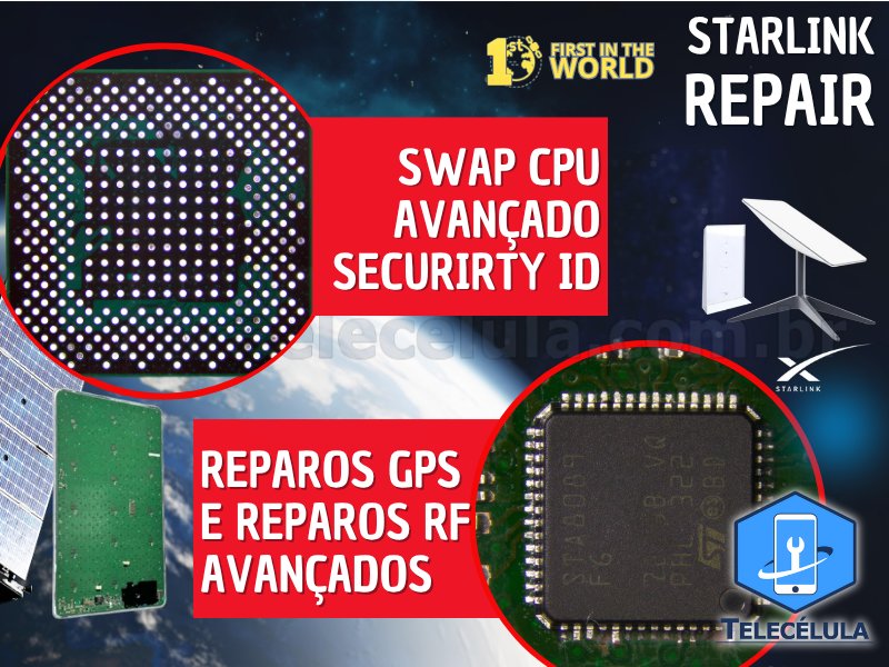 Sem Imagem - CURSO PRESENCIAL AVANADO IMPERATRIZ - MARANHO REPAROS PLACAS STARLINK V2, V3, V4, MINI 7/7 A 11/7